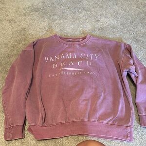 Pink sweatshirt